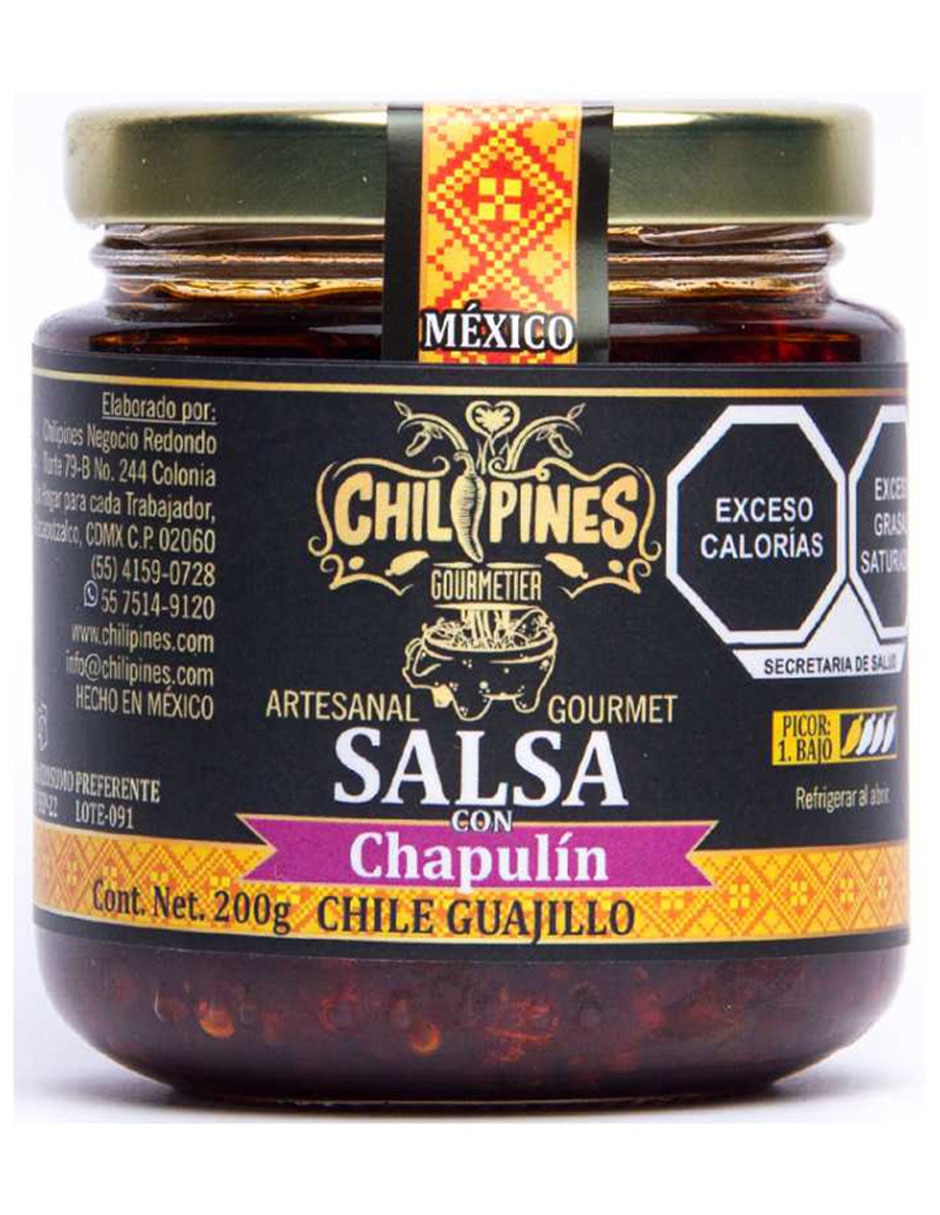 Salsa con chapulín Artesanal Salsa con chapulín Artesanal