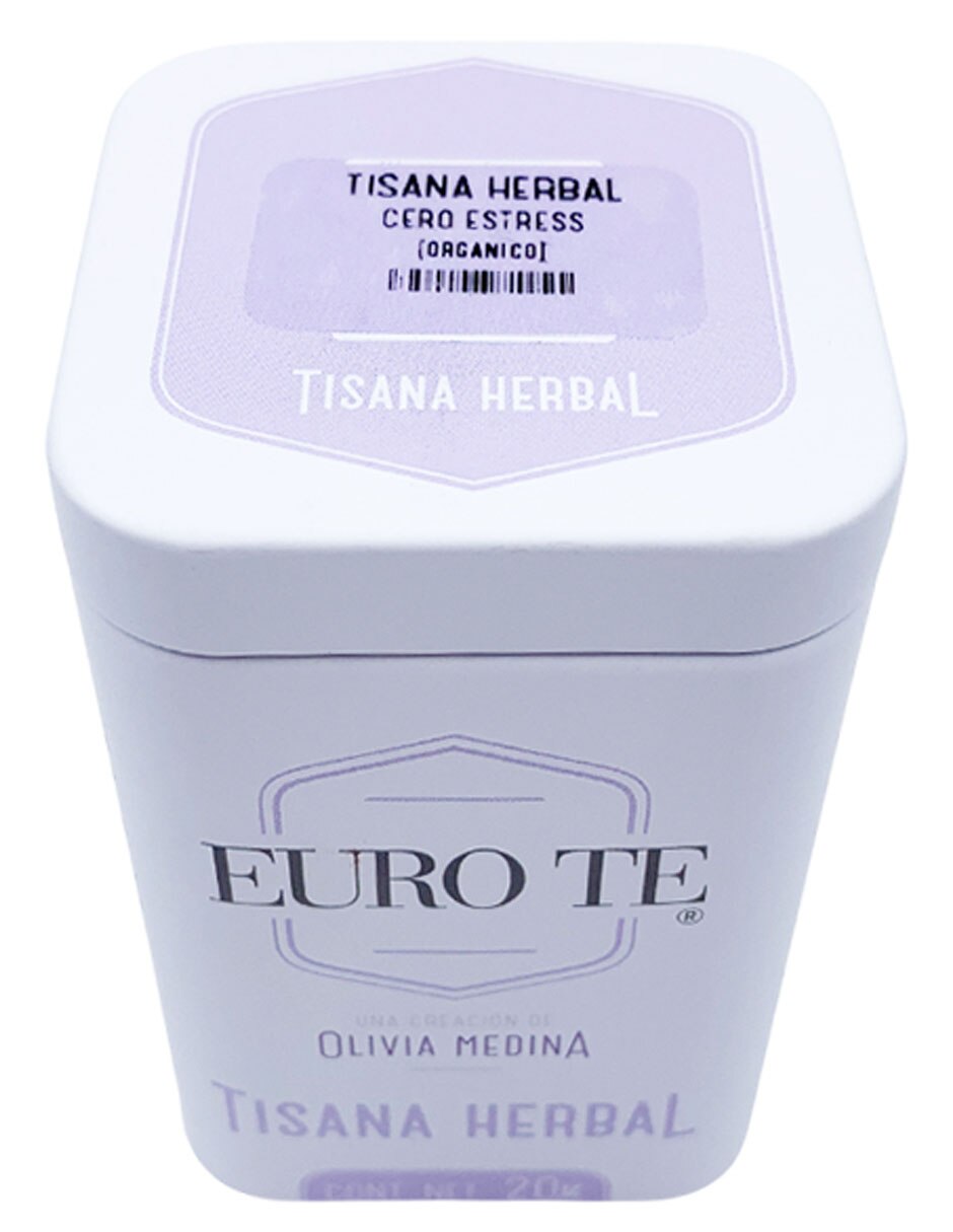 Té herbal en hoja cero estrés orgánico 2