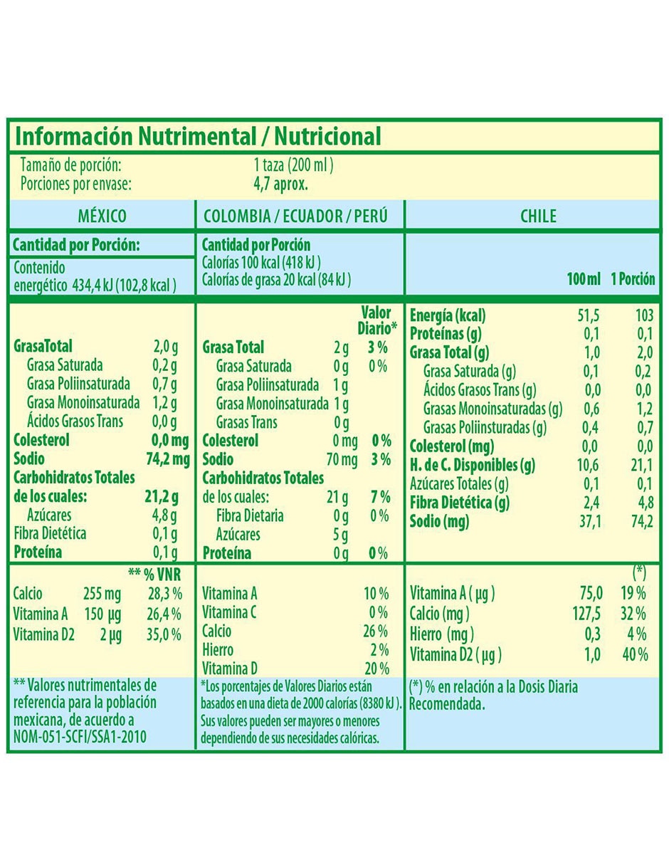 Leche Arroz Orgánico 940 ml 5