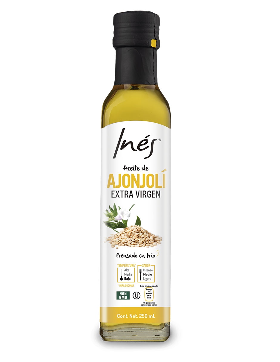 Aceite de Ajonjolí Extra Virgen Inés 250 ml