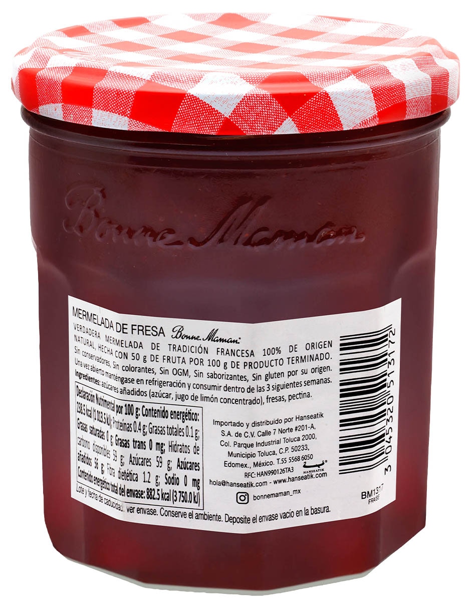 Mermelada de Fresa 370 g 2