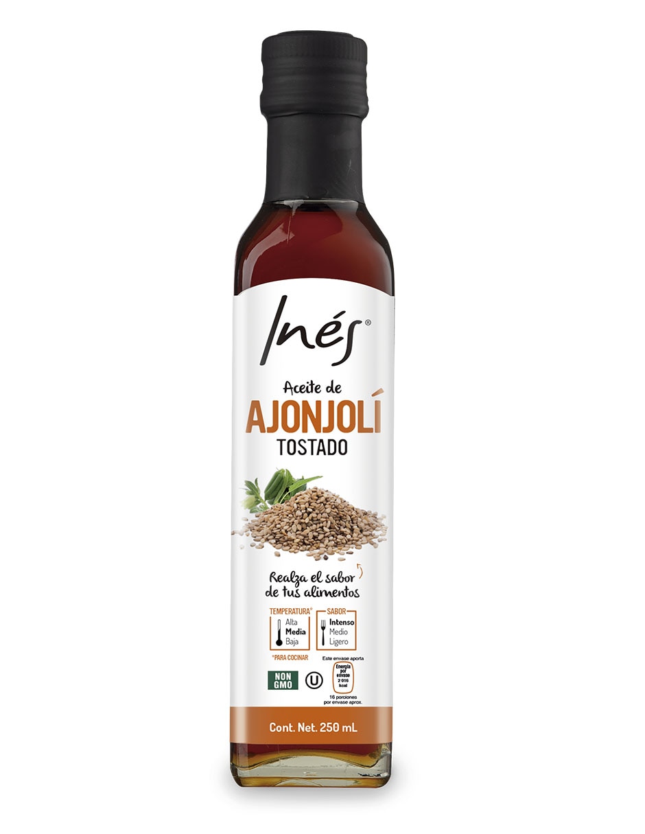 Aceite de Ajonjolí Tostado Inés 250 ml
