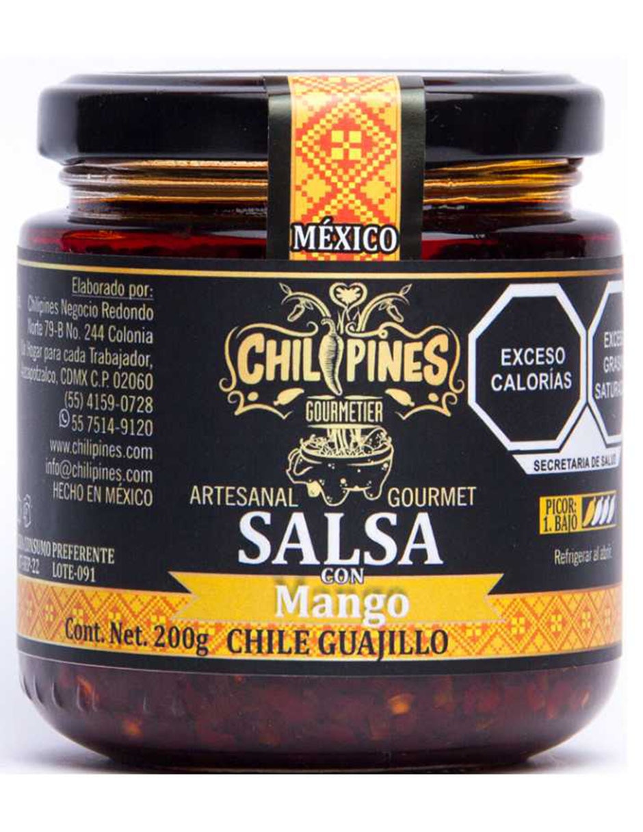 Salsa chile de mango Artesanal 200 g
