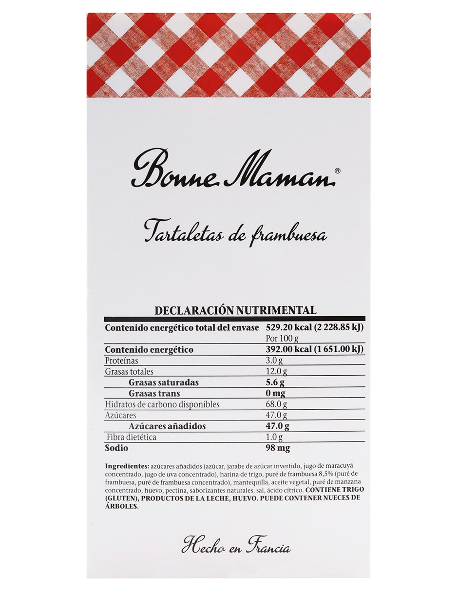 Galletas de frambuesa Bonne Maman