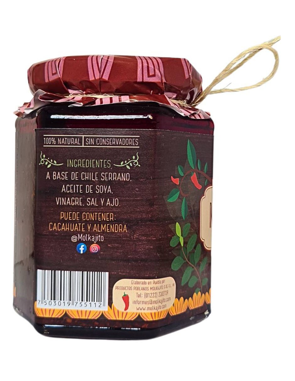 Salsa macha sabor natural
