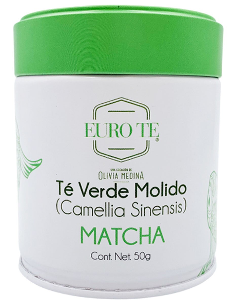 Té verde en polvo