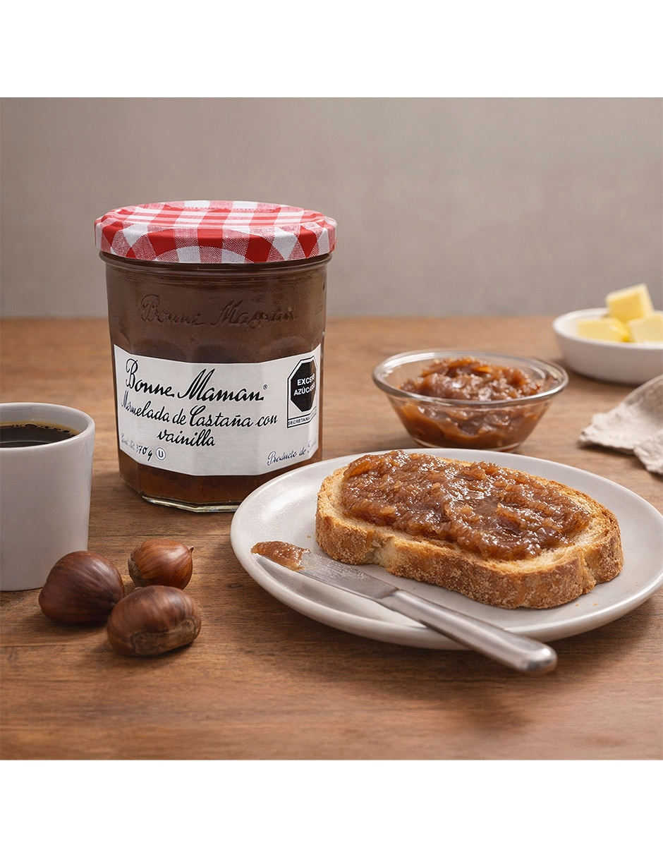 Mermelada de castaña con vainilla 370 g 4