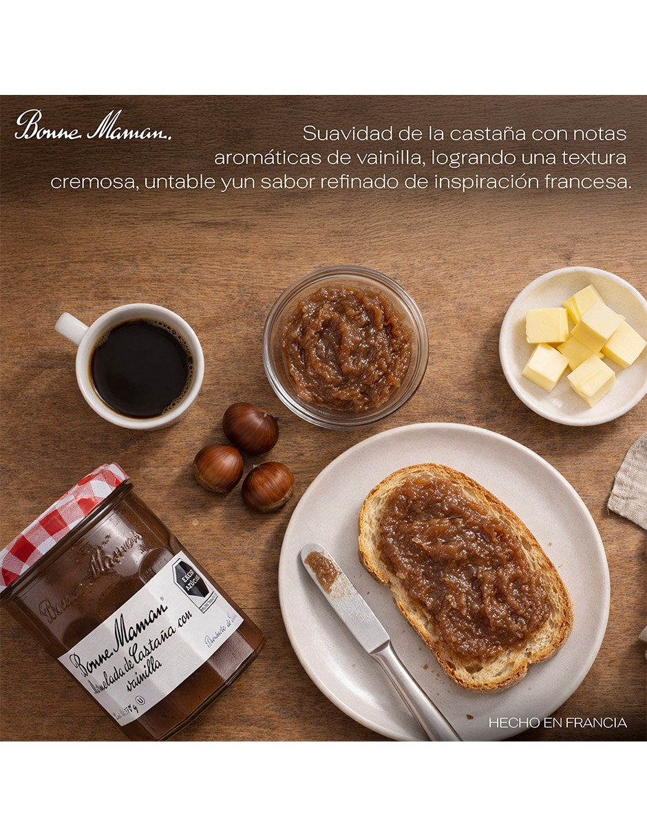 Mermelada de castaña con vainilla 370 g