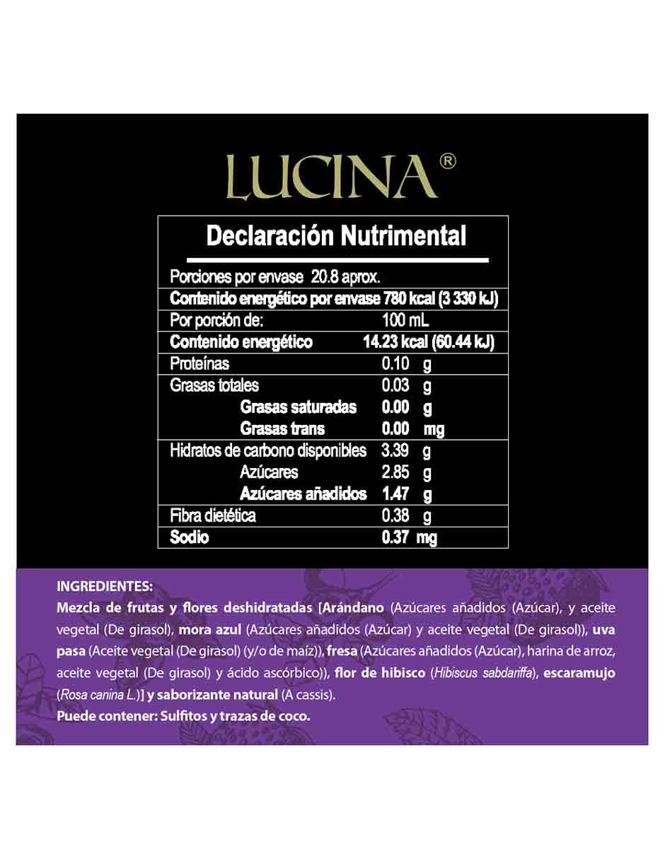 Tisana frutal y floral en flores y frutas deshidratadas Bd Berry Delicious 250 g 2