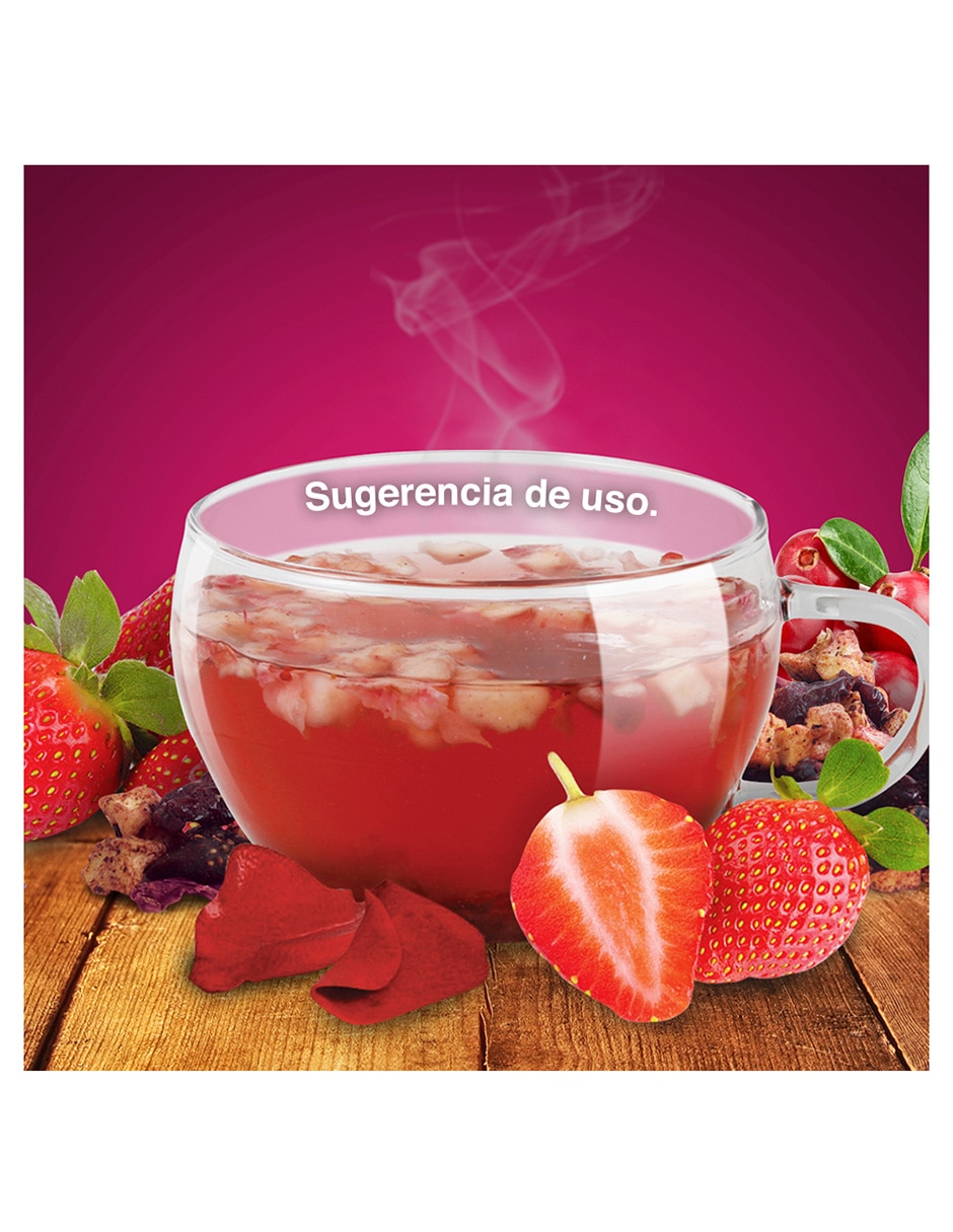 Tisana fresa en flores y frutas deshidratadas Pasión Y Pétalos 250 g 2