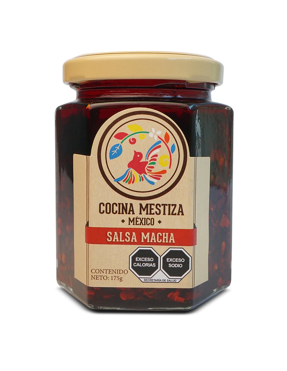 Salsa macha sabor picante