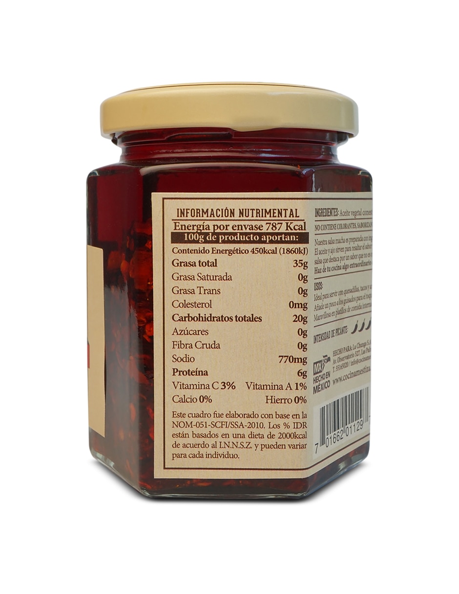 Salsa macha sabor picante 2