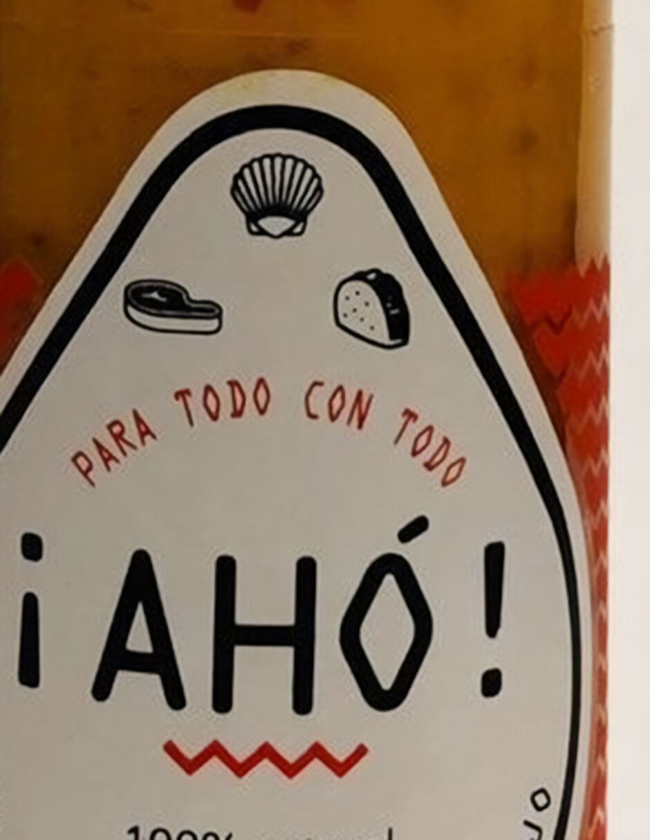 Salsa chile sabor picante ¡Ahó! 2