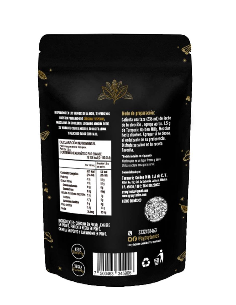 Preparado de cúrcuma 180 g 2