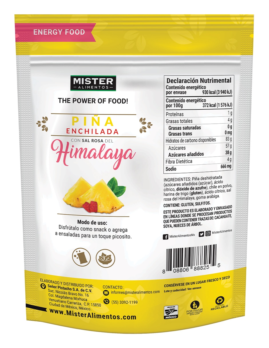 Piña enchilada 250 g