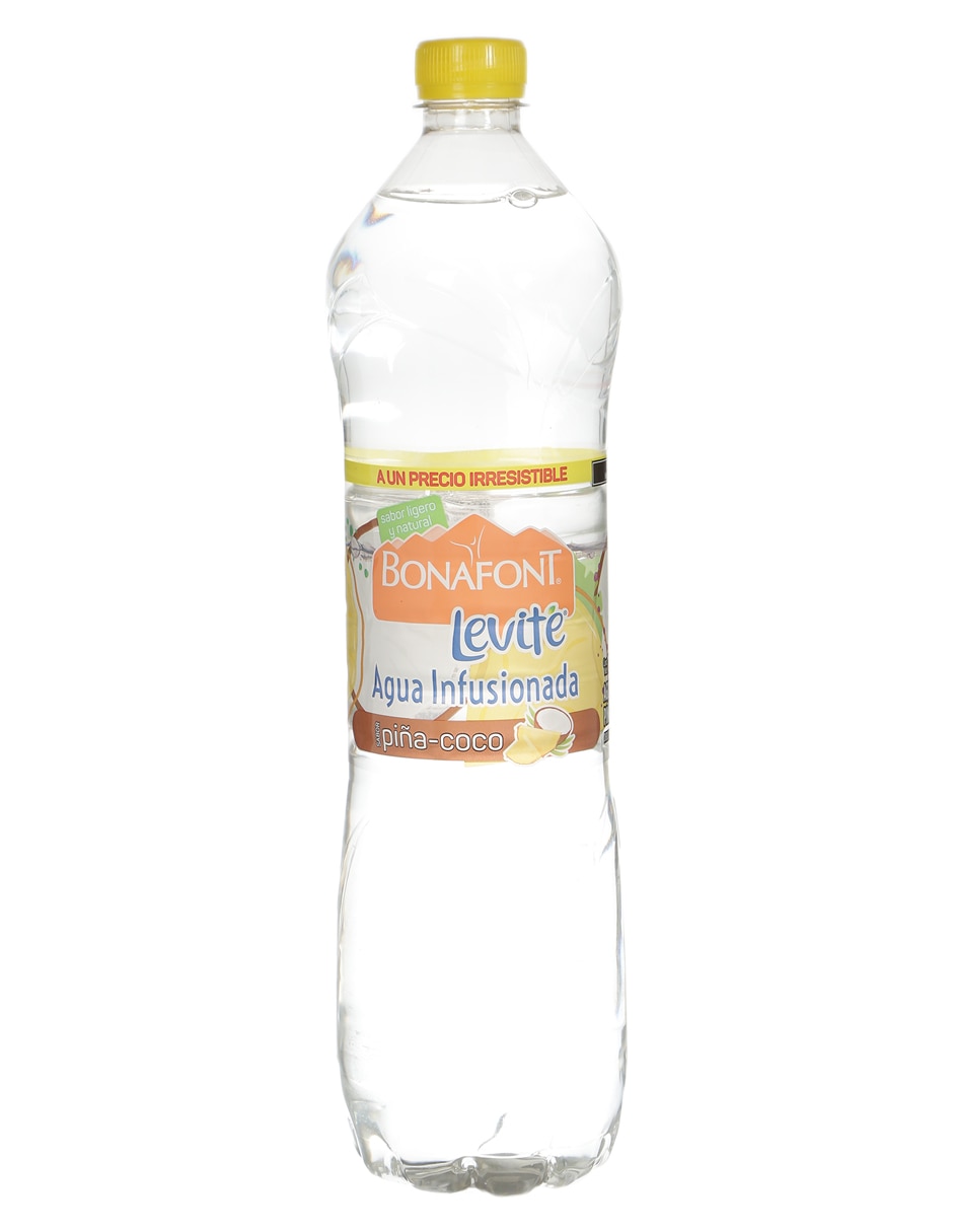 Agua natural sabor piña coco
