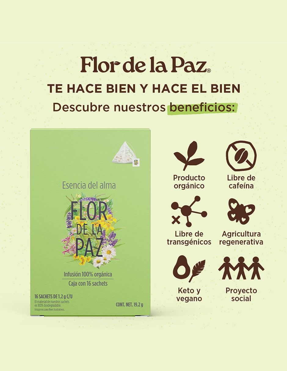 Té manzanilla y menta en sachet esencia del alma 6
