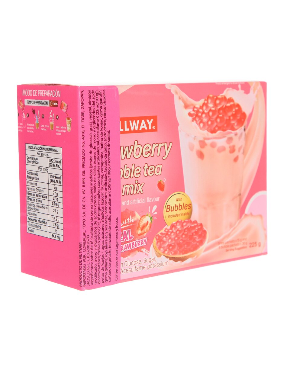 Té fresa en sachet 2