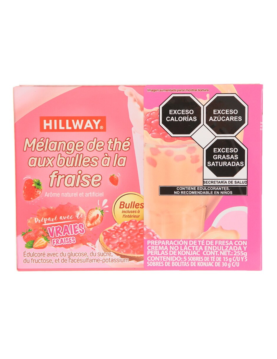 Té fresa en sachet 3