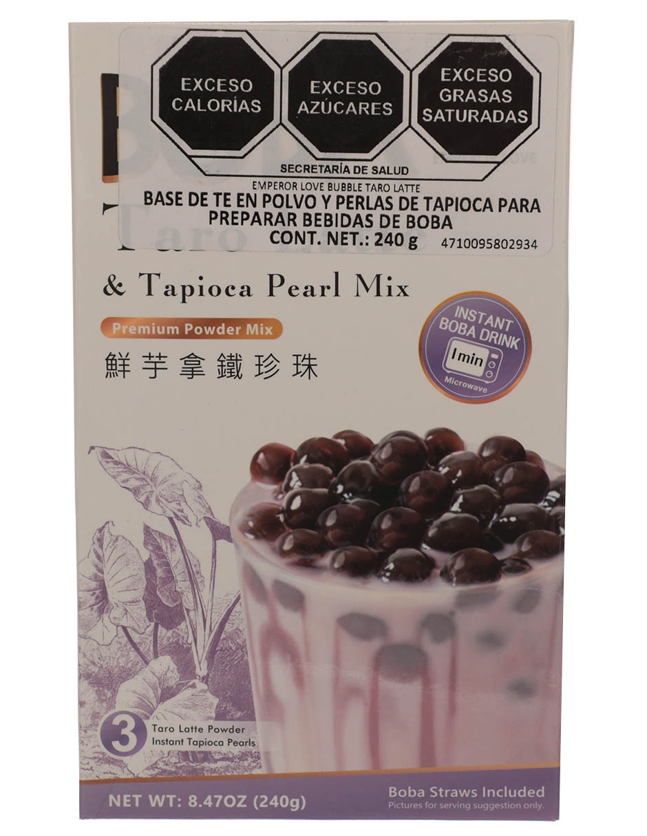 Té de burbujas sabor taro
