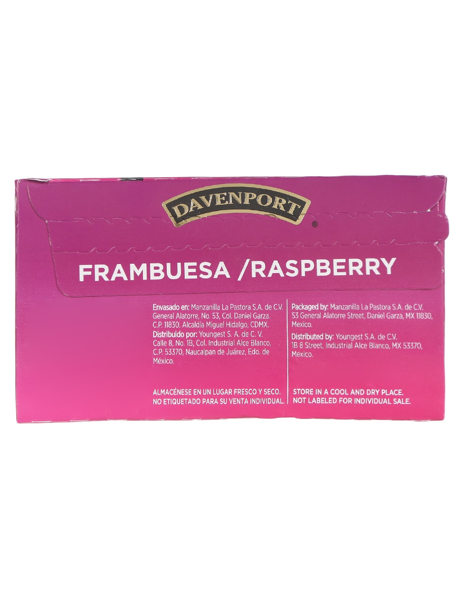 Té frambuesa en sachet 3