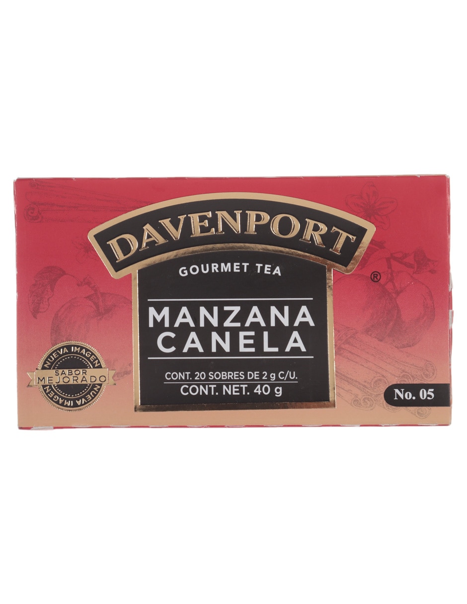 Té manzana y canela en sachet