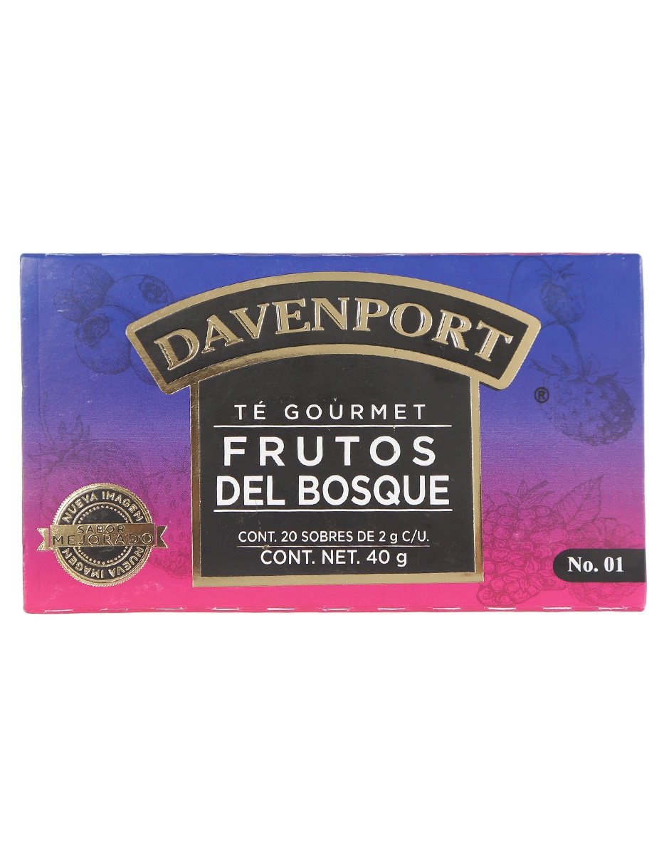 Té frutos del bosque en sachet