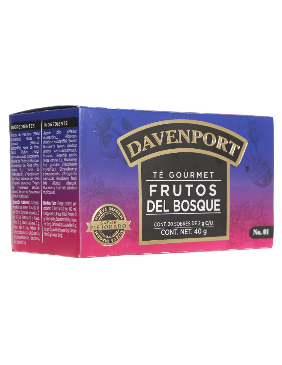 Té frutos del bosque en sachet 2