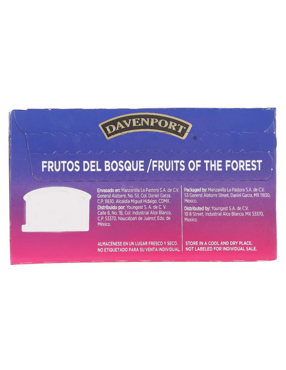 Té frutos del bosque en sachet 3
