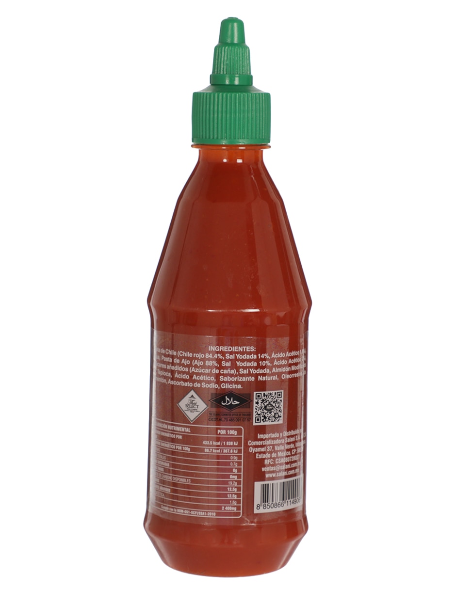 Salsa thai sabor picante
