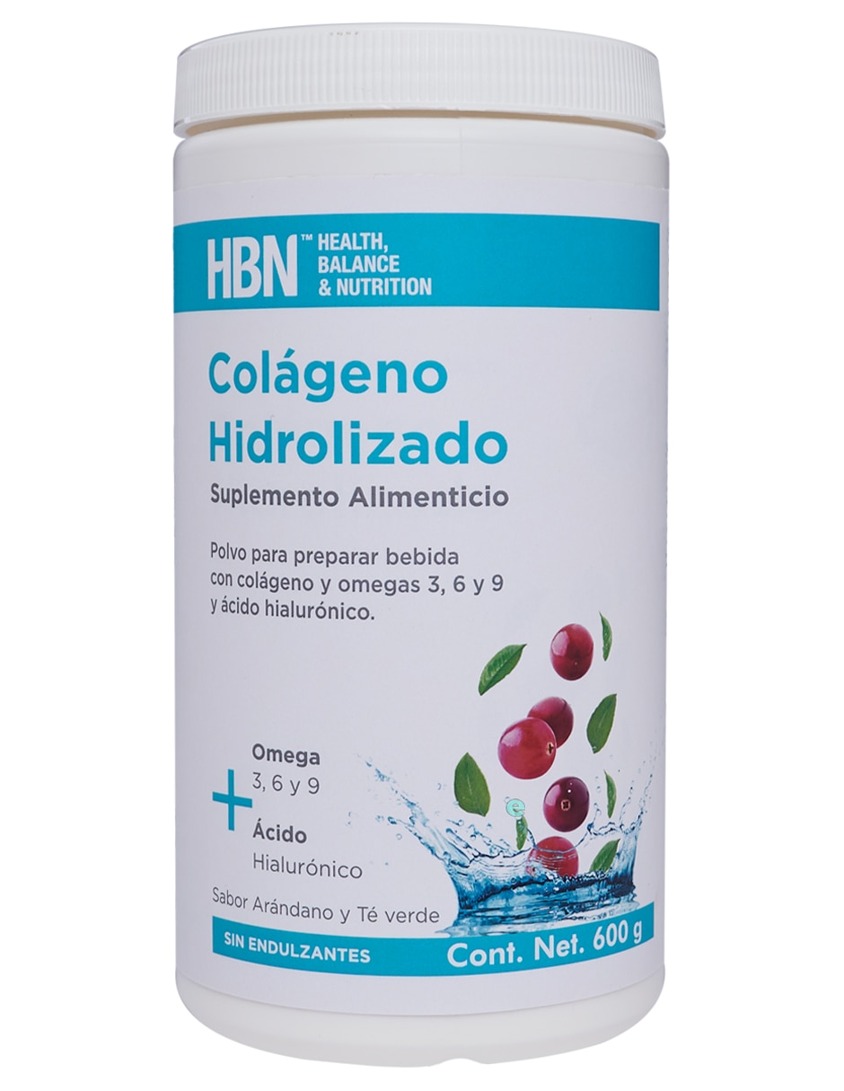 Colágeno de Arándano y Té Verde Hbn de 600 g