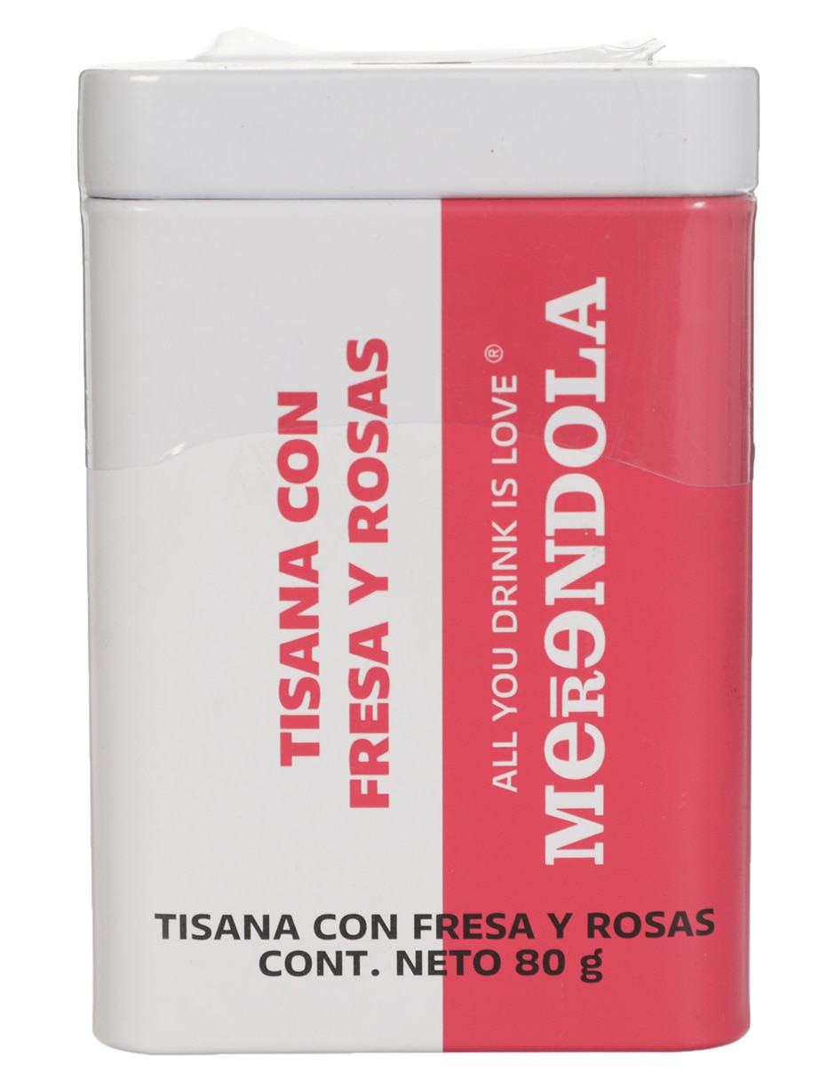 Tisana fresa y rosas en flores y frutas deshidratadas 80 g
