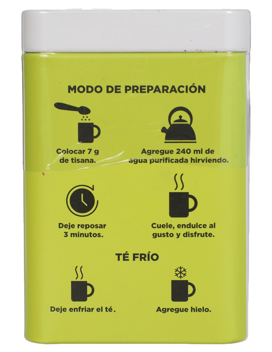 Té naranja y árandanos flores y frutas deshidratadas 3