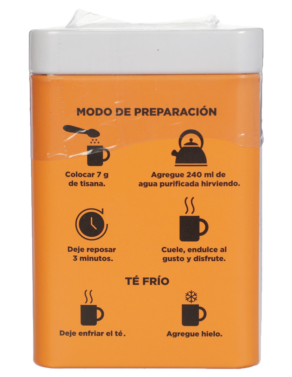 Té té verde con frutos cítricos en polvo 3