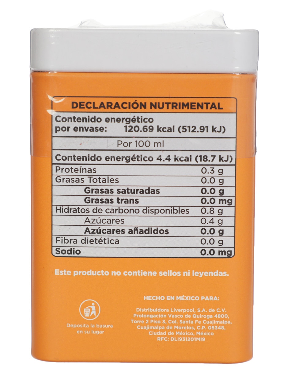 Té té verde con frutos cítricos en polvo 4