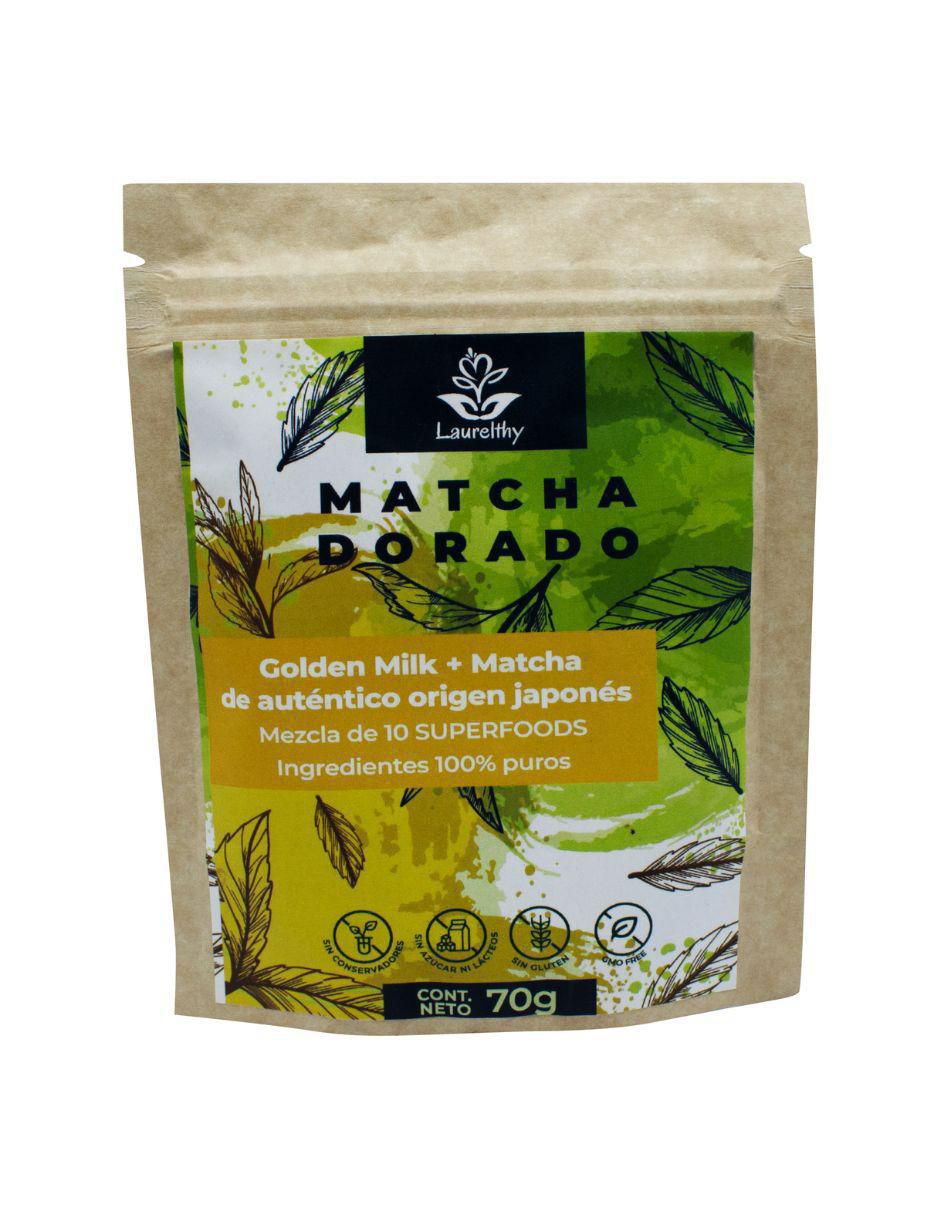 Bebida en polvo matcha dorado de matcha 70 g Bebida en polvo matcha dorado de matcha 70 g