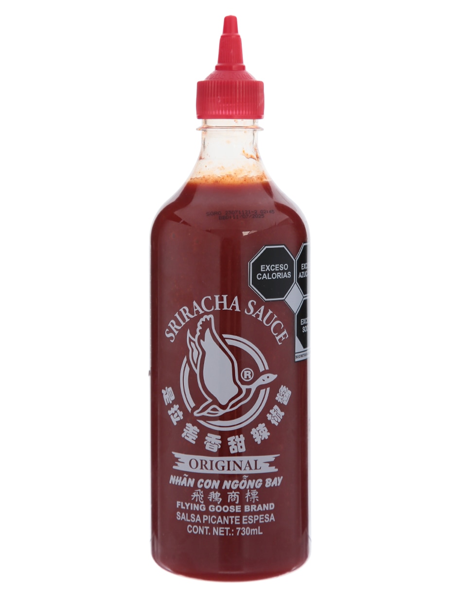 Salsa thai sabor picante Sricha