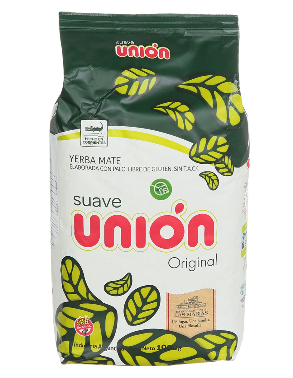 Yerba Mate con palo Unión 1 kg Yerba Mate con palo Unión 1 kg