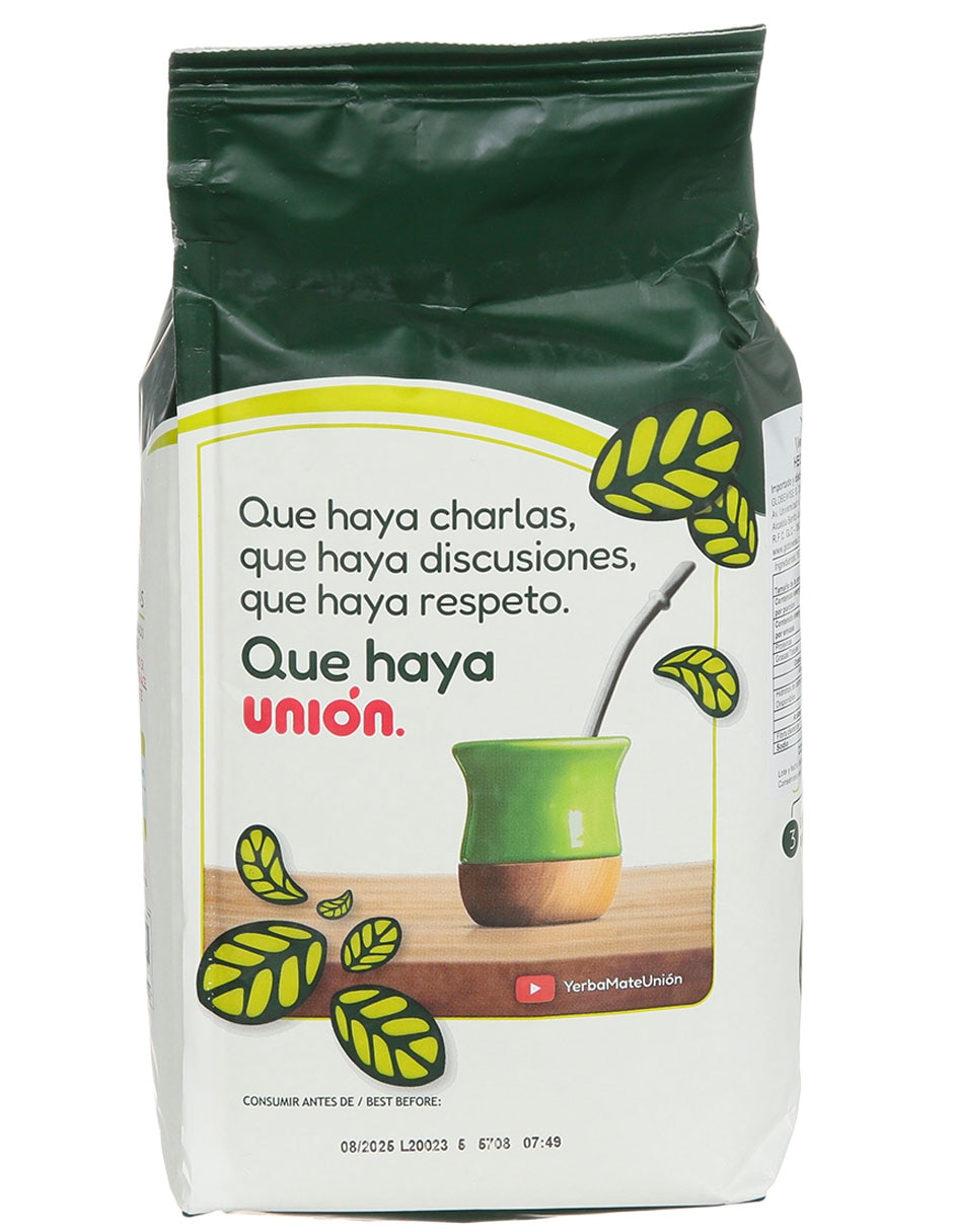 Yerba Mate con palo Unión 1 kg