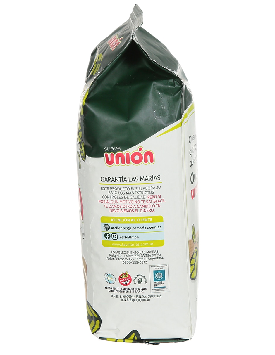 Yerba Mate con palo Unión 1 kg