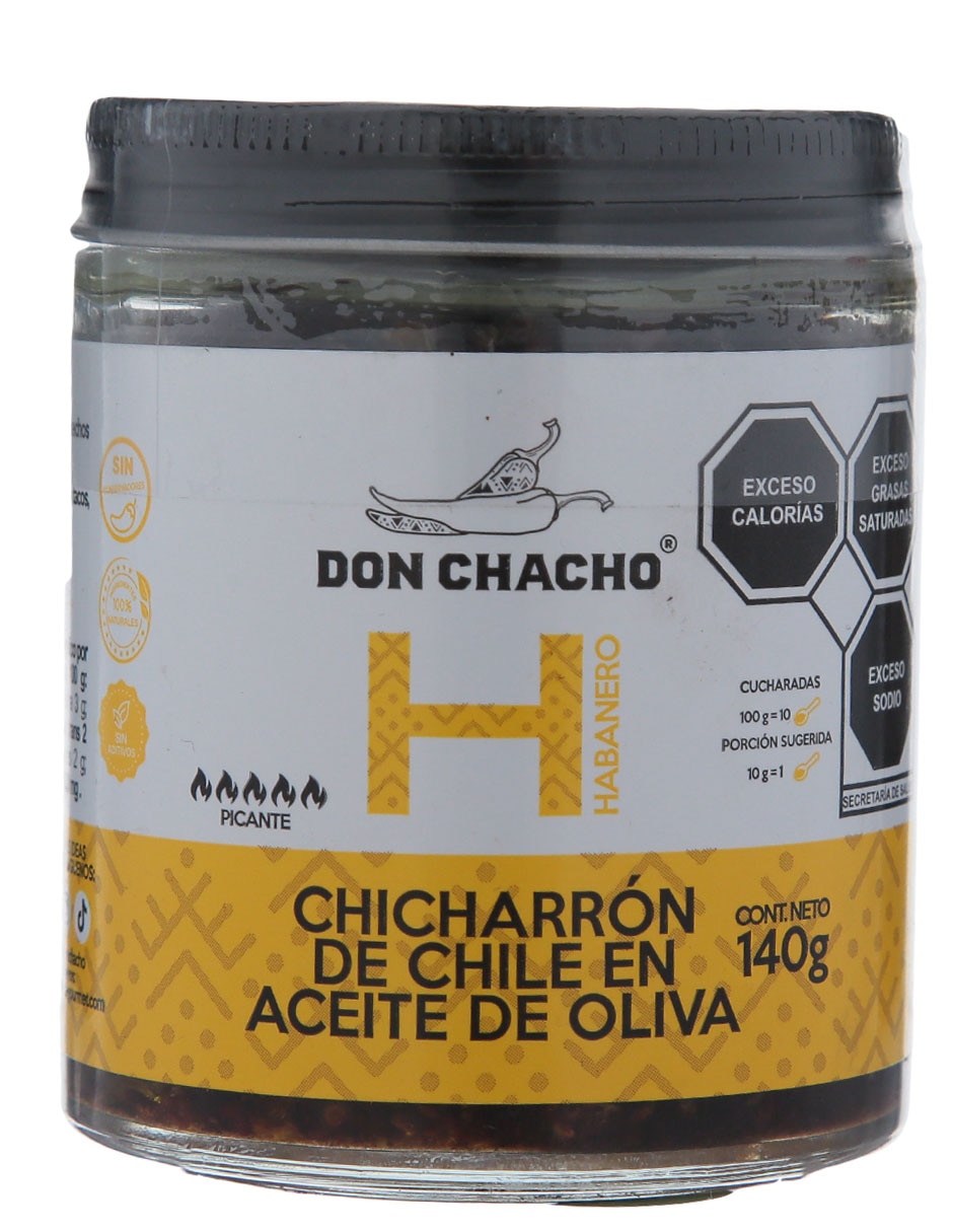 Chicharrón de habanero sabor habanero