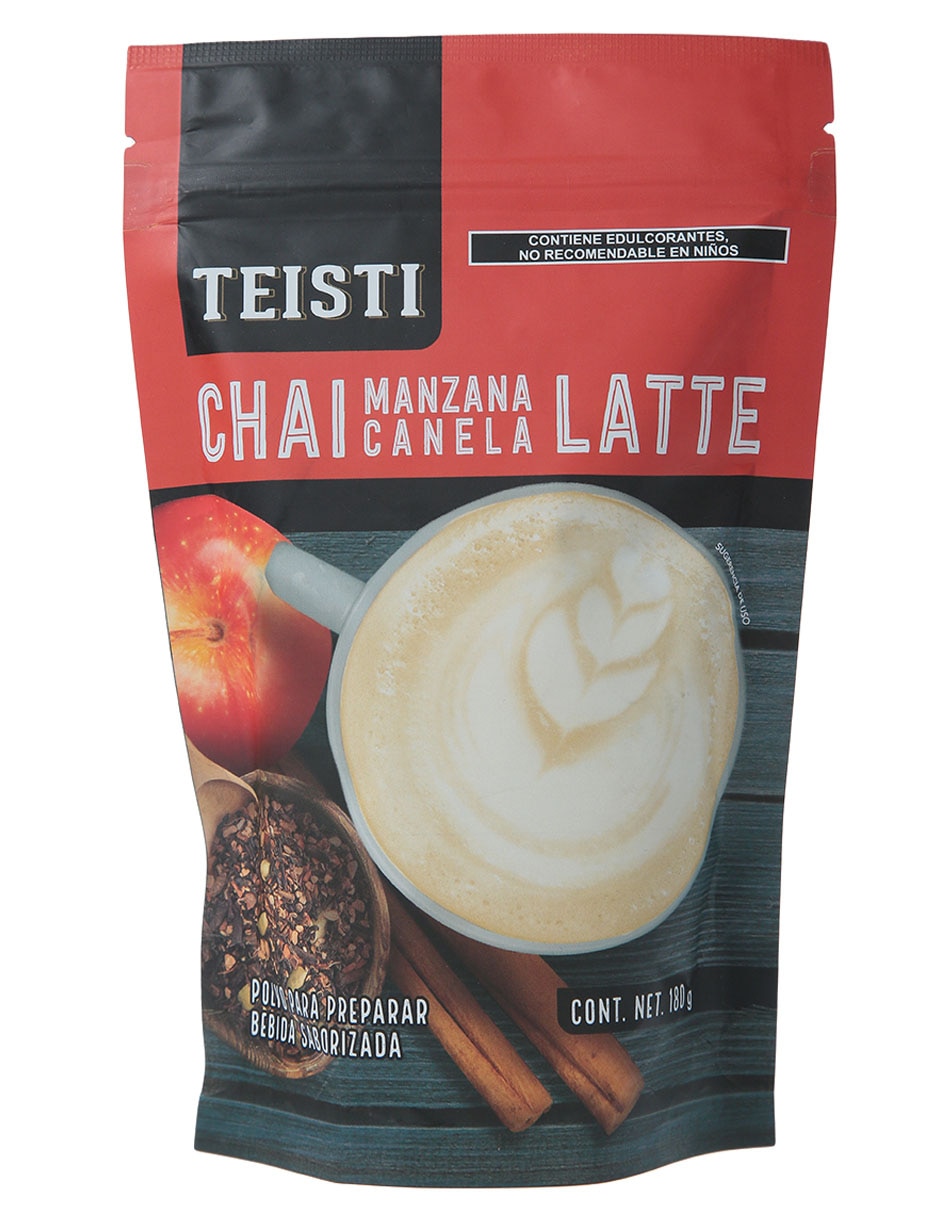 Té manzana y canela en polvo