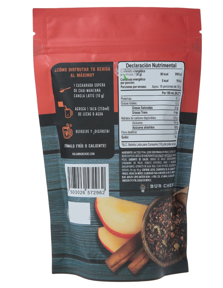 Té manzana y canela en polvo 2