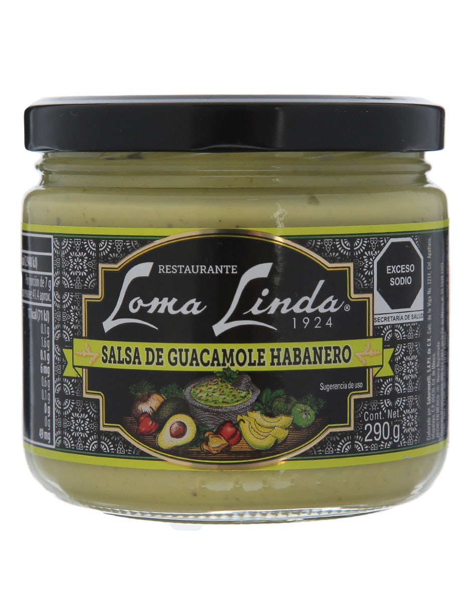 Salsa chile sabor habanero Restaurante Loma Linda