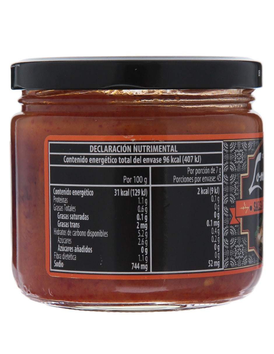 Salsa chile sabor chile de árbol 2