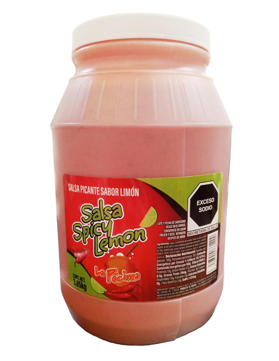 Salsa chile sabor limón