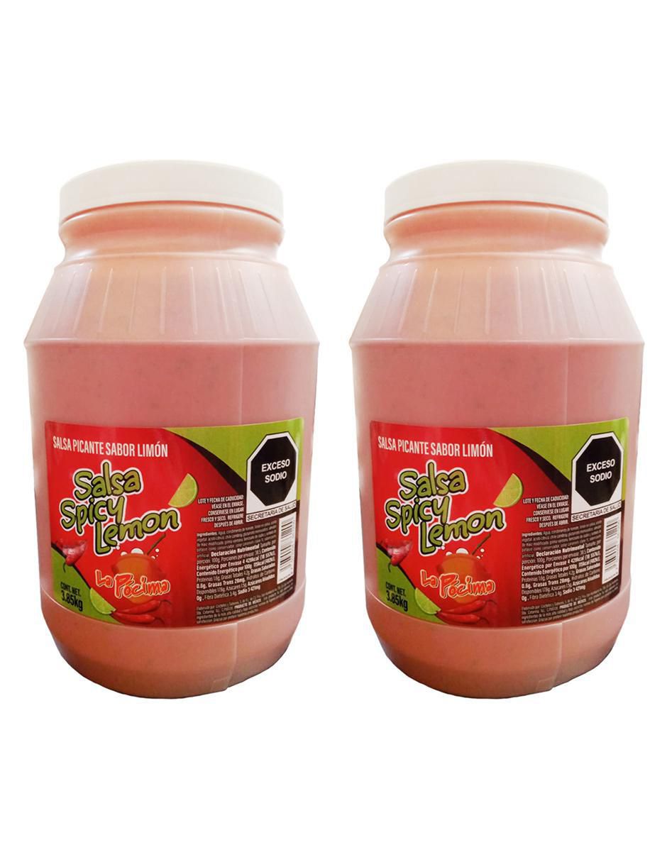 Salsa chile sabor limón