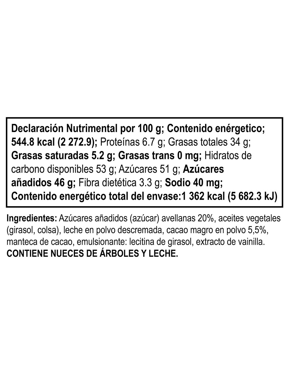Memelada de avellano y cacao 250 g 6