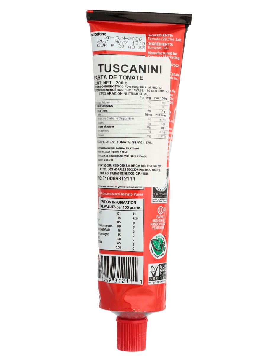 Pasta de tomate sabor tomate 2