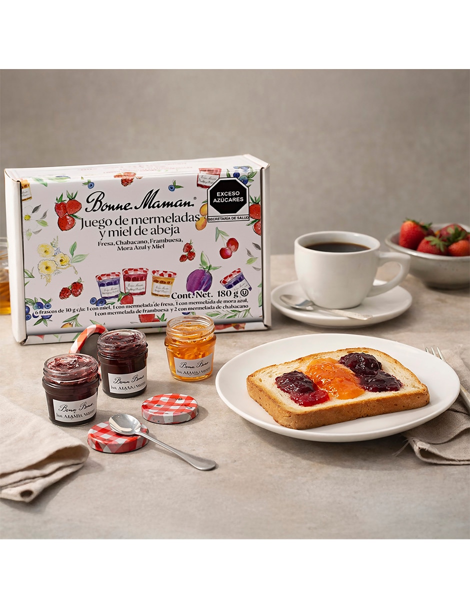Set mermeladas de diferentes sabores Bonne Maman 180 g